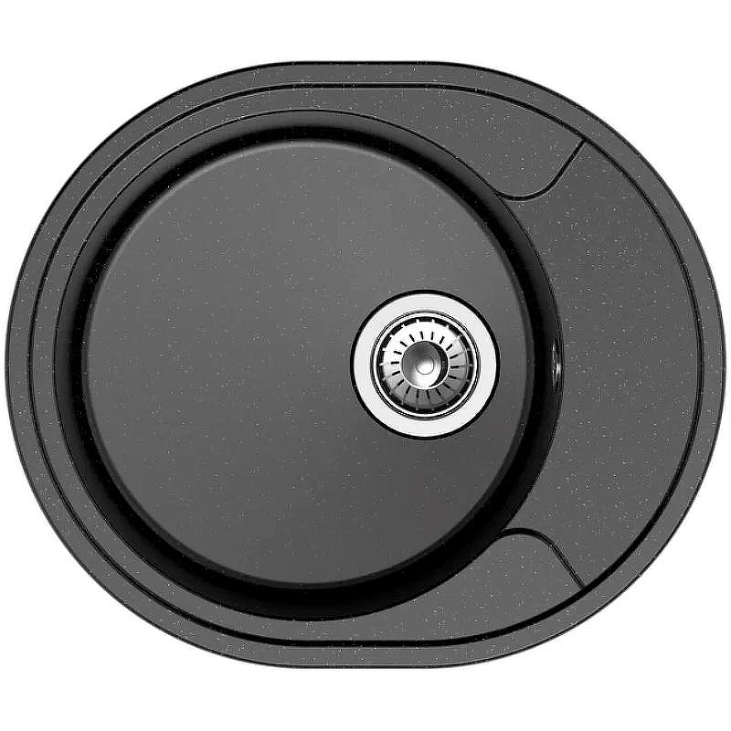 Кухонная мойка Reflexion Allonge 57 RF0658BL Черная